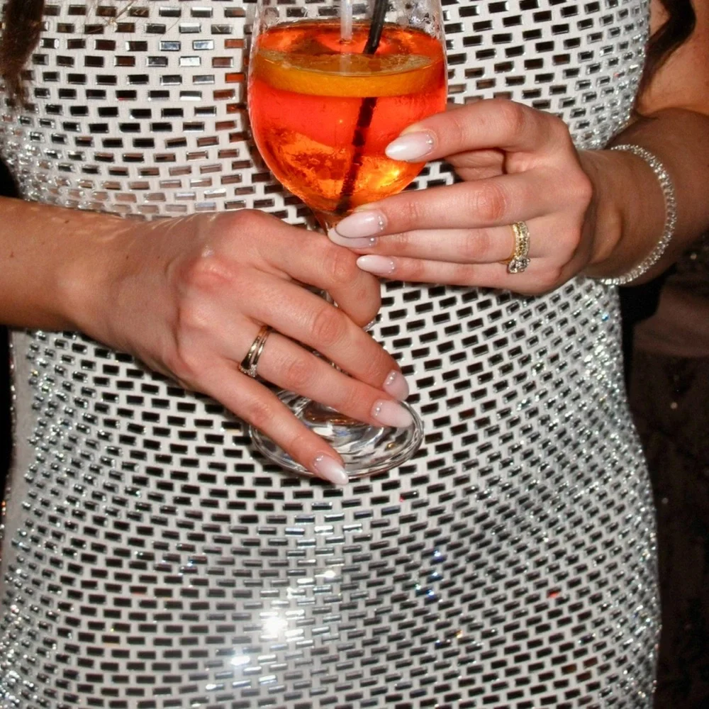 Retrofete Silver Disco Mini Dress - Picture 4 of 12